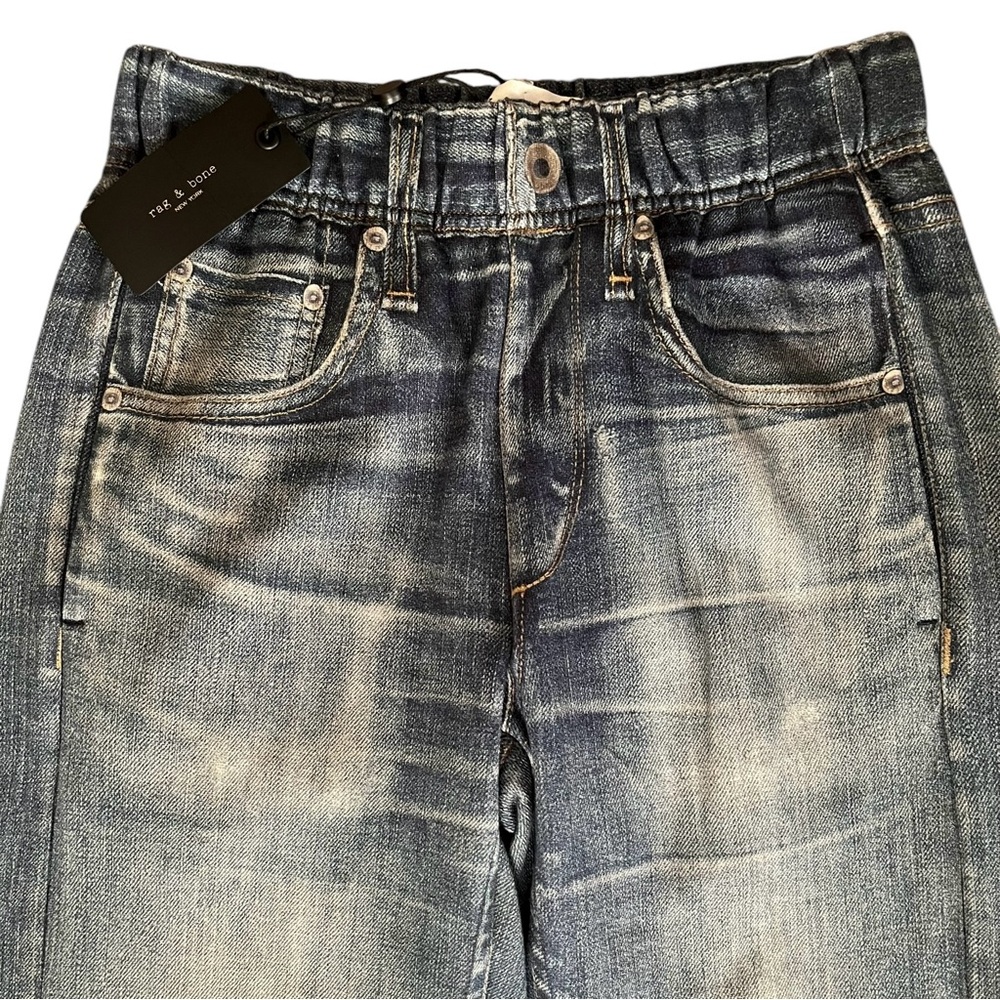 Rag & Bone New York Lucas Wash Miramar Jogger XXS Printed Jeans WCW21F7006C106 - Picture 3 of 6